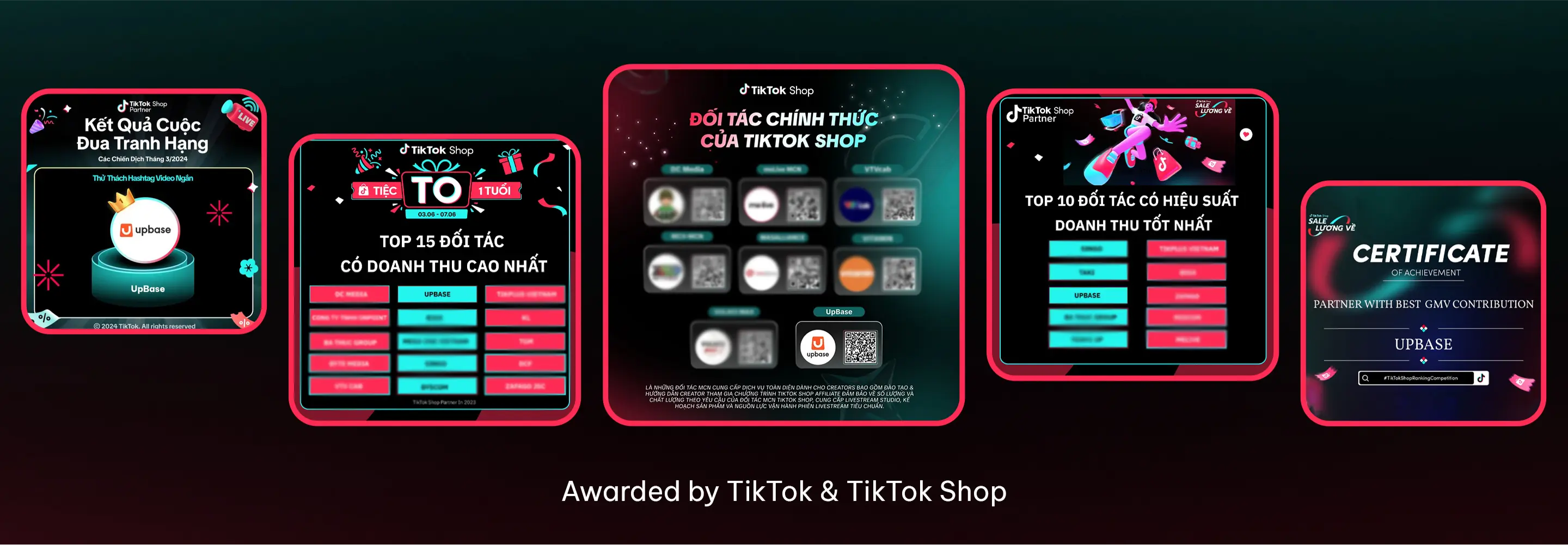 Đối tác chính thức của TikTok Shop